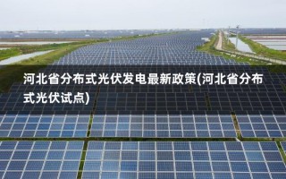 河北胡杨科技 政策加码为分布式光伏发展护航