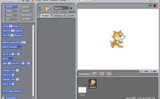 开。。中小学图形编程软件下载 一款适合小孩的图形化编程工具Scratch，完全开源免费，赢在起跑